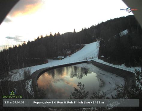 Borovets Webcam – check out the latest action in Borovets ski。